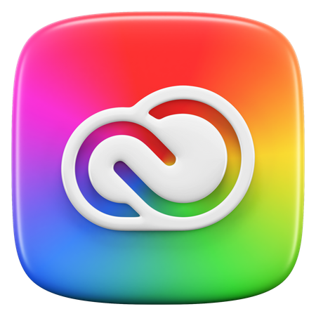 free adobe creative cloud 3d icon png download 7516858